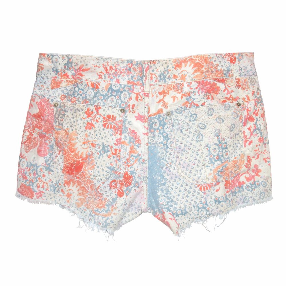 Pilcro 'The Wanderer' Patchwork Patterned Shorts … - image 3